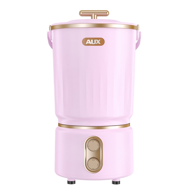 AUX/奥克斯分桶洗衣机迷你小型宝宝婴儿童洗袜子神器健康分洗宿舍专用便携式折叠清洗机 XPB30-1140